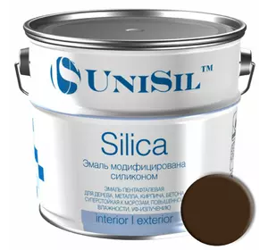 Краска Silica модифицированная силиконом, 0.9 кг, Коричневая
