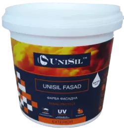 Фасадна фарба Unisil Fasad, 3.5 кг