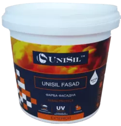 Фасадна фарба Unisil Fasad, 1.4 кг Фасадна фарба Unisil Fasad, 1.4 кг