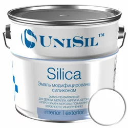 Фарба Silica модифікована силіконом, 2.8 кг, Біла матова Фарба Silica модифікована силіконом, 2.8 кг, Біла матова