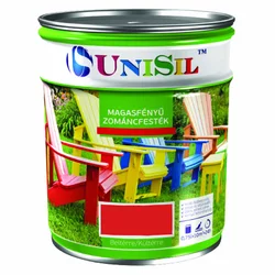 Емаль UNISIL magasfenyu zomancfestek, Червона, 0.75л Емаль UNISIL magasfenyu zomancfestek, Червона, 0.75л
