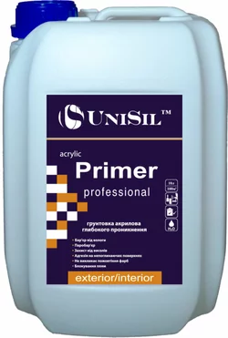 Грунтовка «Unisil primer professional» акрилова Грунтовка «Unisil primer professional» акрилова