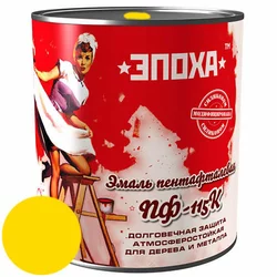 Антикорозійна фарба Емаль ПФ-115к, 0.9 кг, Жовта Антикорозійна фарба Емаль ПФ-115к, 0.9 кг, Жовта