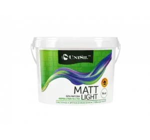 Фарба інтер`єрна, Unisil Matt Light, 14 кг Фарба інтер`єрна, Unisil Matt Light, 14 кг