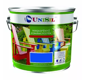 Эмаль алкидная UNISIL magasfenyu zomancfestek, Синяя, 2.5л Эмаль алкидная UNISIL magasfenyu zomancfestek, Синяя, 2.5л