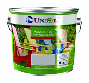Емаль UNISIL magasfenyu zomancfestek, Сіра, 2.5л Емаль UNISIL magasfenyu zomancfestek, Сіра, 2.5л