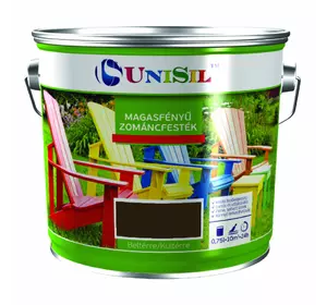 Емаль UNISIL magasfenyu zomancfestek, Коричнева, 2.5л Емаль UNISIL magasfenyu zomancfestek, Коричнева, 2.5л