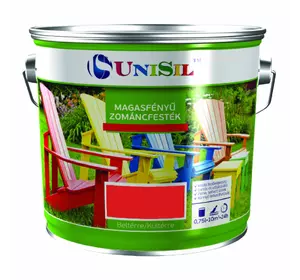 Емаль UNISIL magasfenyu zomancfestek, Червона, 2.5л Емаль UNISIL magasfenyu zomancfestek, Червона, 2.5л