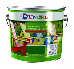 Эмаль алкидная UNISIL magasfenyu zomancfestek, Зелёная, 2.5л Эмаль алкидная UNISIL magasfenyu zomancfestek, Зелёная, 2.5л