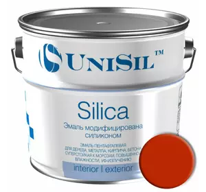 Фарба Silica модифікована силіконом, 0.9 кг, Червона Фарба Silica модифікована силіконом, 0.9 кг, Червона