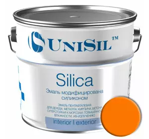 Фарба Silica модифікована силіконом, 0.9 кг, Помаранчева Фарба Silica модифікована силіконом, 0.9 кг, Помаранчева